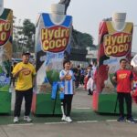 Presiden Direktur Kalbe Nutritionals, Fanny Kurniati (tengah) saat peluncuran kampanye di CFD Jakarta. Foto: timur/ipol.id