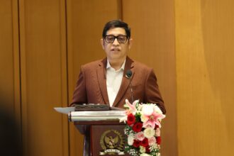 Ketua Baleg DPR RI Bob Hasan dalam agenda seminar bertajuk Bill Cost Estimation dalam Pembentuk20260617081337