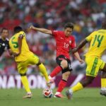 Korea Sekatan vs Afrika Selatan. Foto Instagram