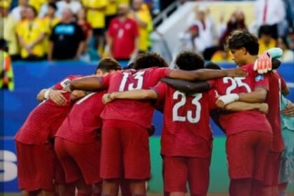Kolombia tahan imbang Portugal. Foto: Instagram Portugal