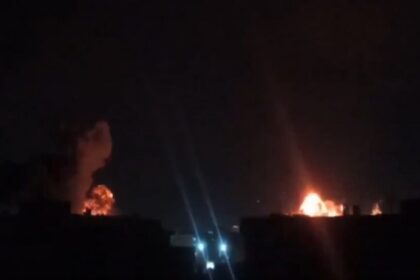 AS kembali serang Iran. Foto: Tangkapan video X