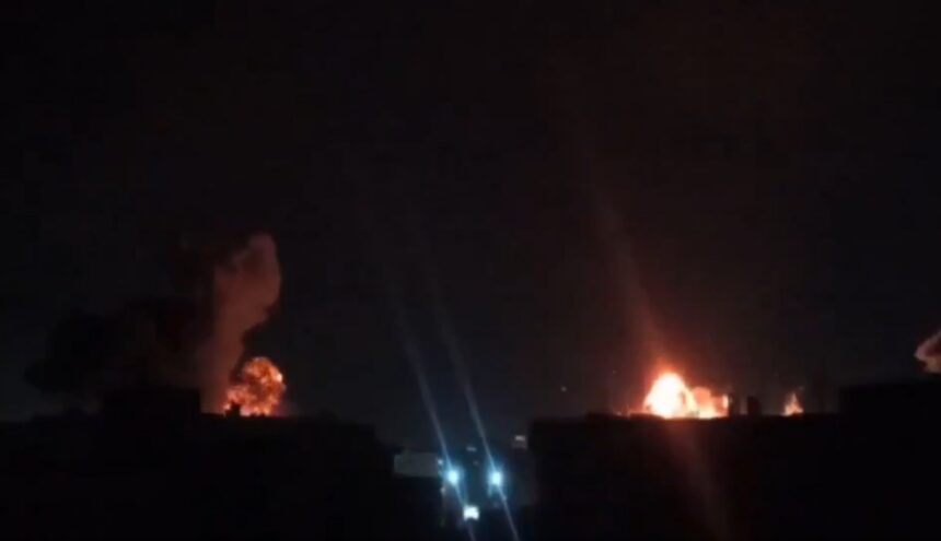 AS kembali serang Iran. Foto: Tangkapan video X
