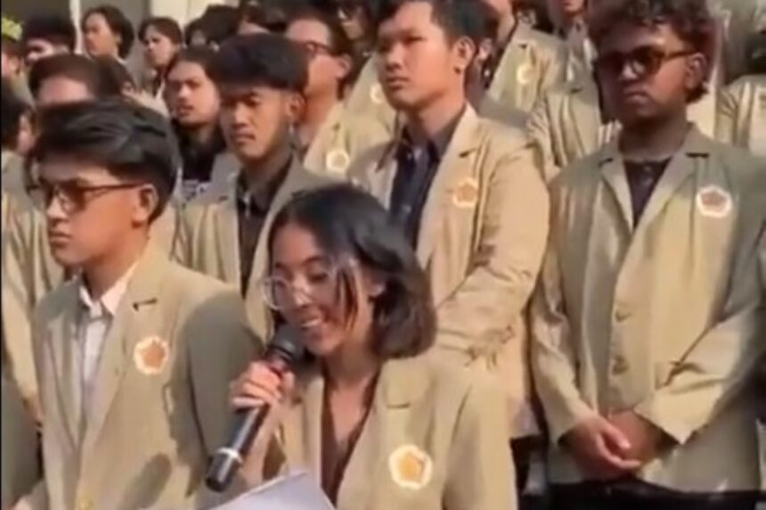 Mahasiswa UGM. Foto: Ist