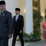 Presiden Prabowo Subianto, Wakil Presiden Gibran Rakabuming Raka bersama Ketua Umum PDIP Megawati Soekarnoputri hadiri Upacara Hari Lahir Pancasila di Gedung Pancasila, Jakarta, Senin (1/6/2026). Foto: YouTube Sekretariat Presiden