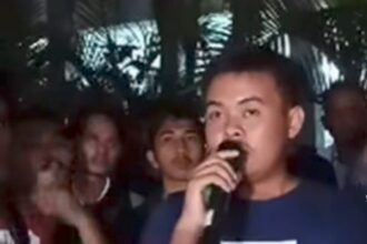 Muhammad Abdi Maluin, Ketua BEM FH UBK yang diduga menerima suap terkait aksi unjuk rasa di Jakarta. Foto: Tangkap layar IG