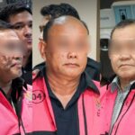 Tiga tersangka perkara dugaan tindak pidana korupsi tata kelola program MBG. Foto: Instagram @kejaksaan.ri