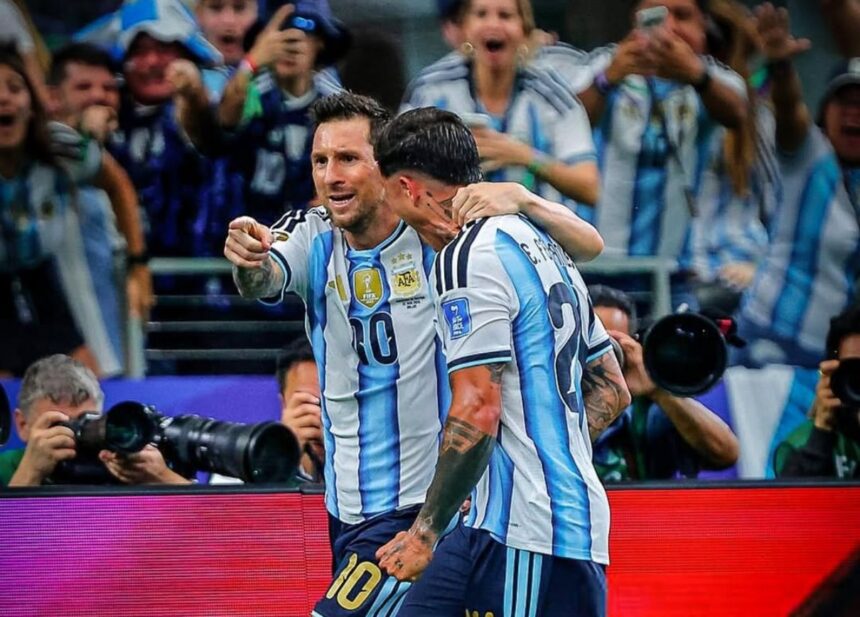 Argentina lolos ke babak 32 besar Piala Dunia 2026. Foto: Instagram @afaseleccionen