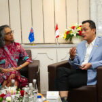 Wakil Ketua Baleg DPR RI Martin Manurung bersama Wakil Duta Besar Australia untuk Indonesia Gita K20260604103920