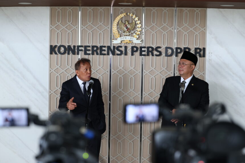 Wakil Ketua DPR RI Saan Mustopa saat ditemui Parlementaria di Kompleks Parlemen Senayan Jakarta K20260604163155