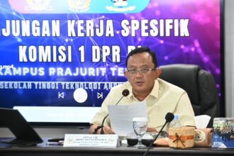 Wakil Ketua Komisi I DPR RI Anton Sukartono Suratto saat memimpin Tim Kunjungan Kerja Spesifik Kun20260620111858
