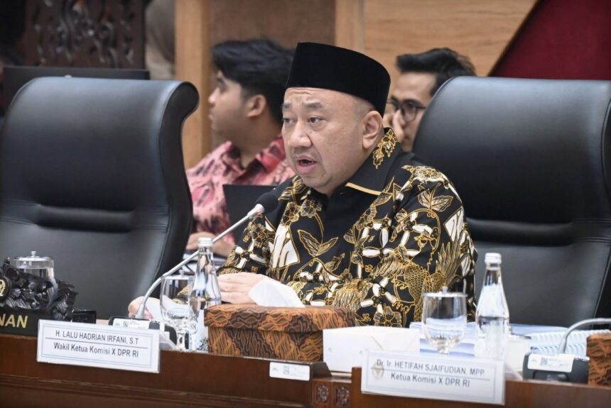 Wakil Ketua Komisi X DPR RI Lalu Hadrian Irfani Foto Mario Karisma20260530155723