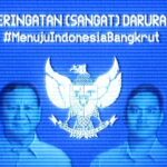 #MenujuIndonesiabangkrut disuarakan BEM UI tmerespon kondisi bangsa. Foto: IG @bemui_official
