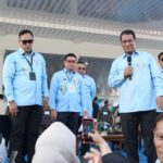 Kabulog dan Mentan di acara PENAS Petani Nelayan XVII Tahun 2026. Foto: Dok Humas
