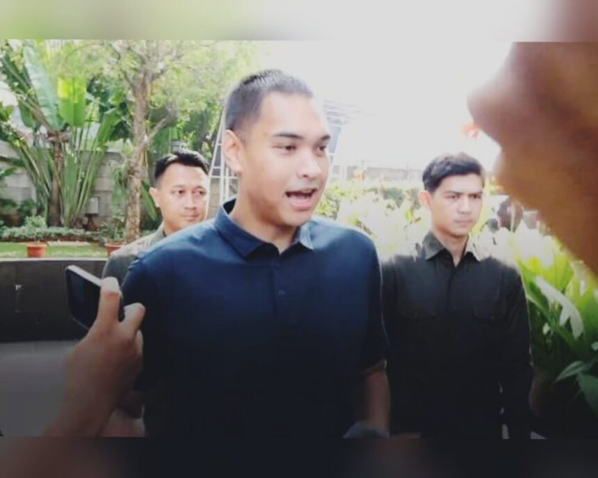 Eks Menpora Dito Ariotedjo tiba di Gedung Merah Putih KPK, Kuningan Jaksel, Selasa (30/6/2026). Foto: Tangkap layar video IG anttv