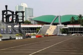 Gedung MPRDPR RI. Foto: Instagram @lihatjakarta