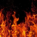 bakar, api