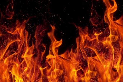 bakar, api
