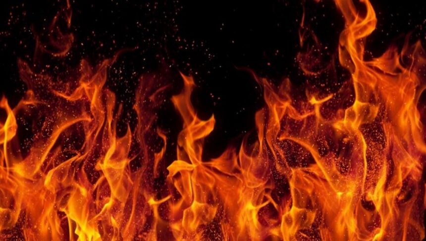 bakar, api