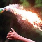 Ilustrasi bom molotov