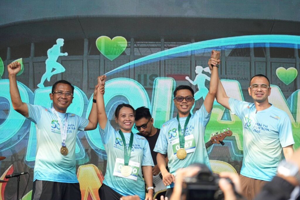 BPJS Kesehatan menggelar Health Fun Run di kawasan Gelora Bung Karno (GBK), Ahad (28/6/2026). (istimewa/dok. BPJS Kesehatan).