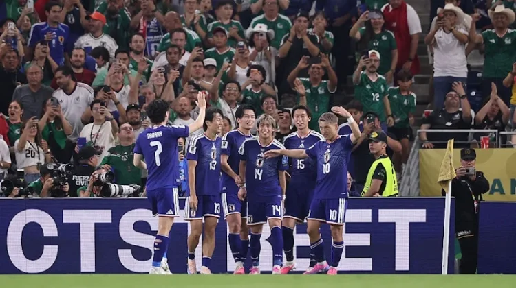 Timnas Jepang berhasil kalahkan Tunisia 4-0 di laga penentu Grup F Piala Dunia 2026, Minggu, 21 Juni. (Foto: Hector Vivas/FIFA)