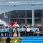Presiden Prabowo pada acara Pekan Nasional Petani Nelayan XVII 2026 di Gorontalo, Rabu (24/6/2026). Foto : Ist