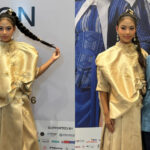 Model muda berbakat, Kylie Sativa, berhasil menyita perhatian saat tampil di panggung Indonesia Fashion Week (IFW) 2026. (istimewa/dok. pribadi).