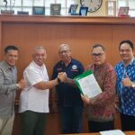 KOMPAK: Kepala Kantor Cabang BPJS Ketenagakerjaan Jakarta Kebon Sirih Indra Iswanto (ketiga dari kiri). Foto BPJS Ketenagakerjaan