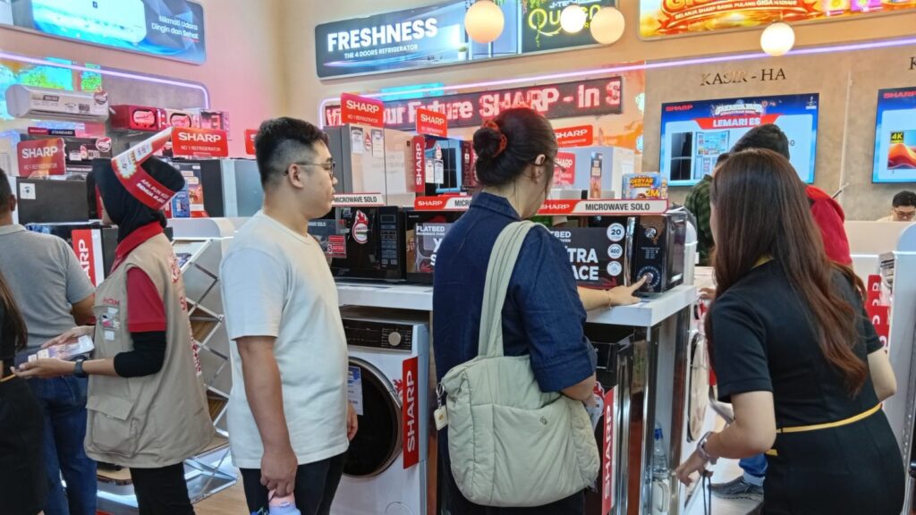 Sharp Optimistis Dongkrak Penjualan Lewat Ragam Promo di Jakarta Fair 2026 2 3adbfaa6 2f30 4661 8330 c4ef2935f61e