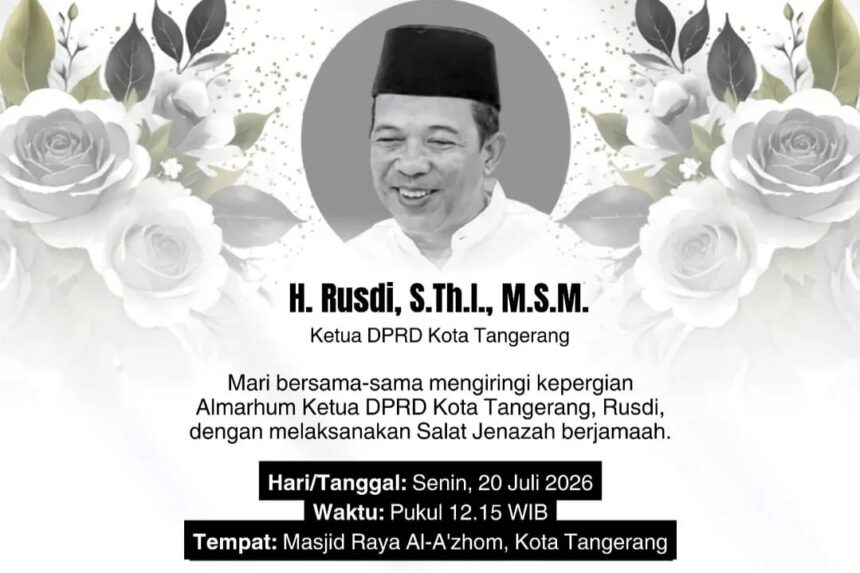 Ketua DPRD Kota Tangerang