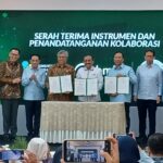 BMHS memberikan hibah sistem bedah robotik Da Vinci Si kepada FTMD ITB untuk memperkuat pendidikan, riset, pengembangan infrastruktur, serta inovasi layanan medis di Indonesia, di RSU Bunda Jakarta, Menteng, Jakarta Pusat, Senin (27/7/2026). Foto: Joesvicar Iqbal/ipol.id