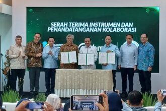 BMHS memberikan hibah sistem bedah robotik Da Vinci Si kepada FTMD ITB untuk memperkuat pendidikan, riset, pengembangan infrastruktur, serta inovasi layanan medis di Indonesia, di RSU Bunda Jakarta, Menteng, Jakarta Pusat, Senin (27/7/2026). Foto: Joesvicar Iqbal/ipol.id