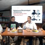 Co-Founder Malaka Project, Dea Anugrah, menilai ruang kebebasan berpendapat di Indonesia menghadapi berbagai tantangan memerlukan perhatian bersama. Foto: Ist