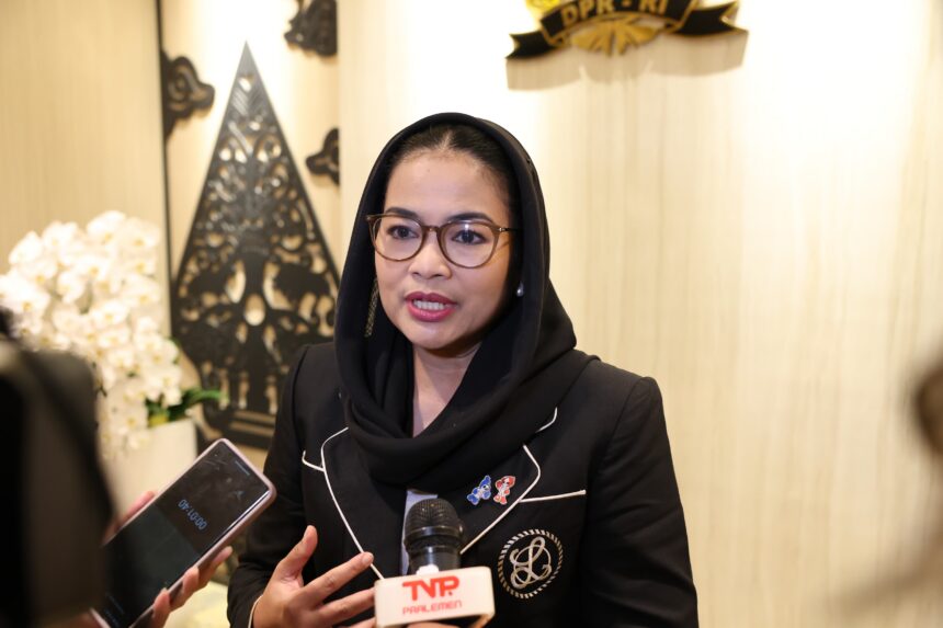 Anggota Grup Kerja Sama Bilateral GKSB DPR RI Jepang Puti Guntur saat ditemui Parlementaria us20260706144548