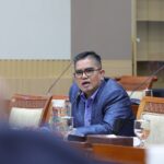 Anggota Komisi III DPR RI Nasyirul Falah Amru saat mengikuti Rapat Dengar Pendapat Umum RDPU bersa20260712090534