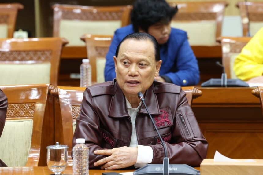 Anggota Komisi III DPR RI Adang Daradjatun dalam Konferensi Pers Komisi III DPR RI terkait Kasus Ko20260712082735
