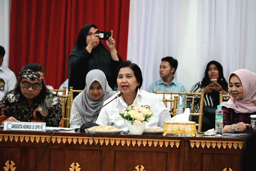 Anggota Komisi IX DPR RI Irma Suryani dalam Kunjungan Kerja Spesifik Komisi IX DPR RI dalam rangka 20260709110818