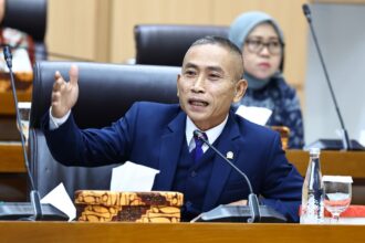 Anggota Komisi VII DPR RI Yoyok Riyo Sudibyo dalam Rapat Kerja Komisi VII DPR RI di Gedung Nusantara20260714180654