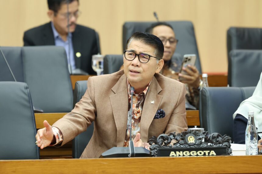 Anggota Komisi XII Syarif Fasha dalam Rapat Dengar Pendapat RDP dengan Dirut PLN Darmawan Prasodj20260703083244