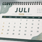Ilustrasi kalender bulan Juli 2026. Foto: ChatGPT