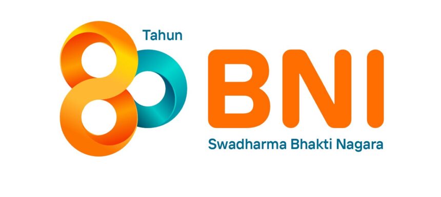 Logo Hari Ulang Tahun (HUT) ke-80 Bank Negara Indonesia (BNI). Foto: Dok BNI