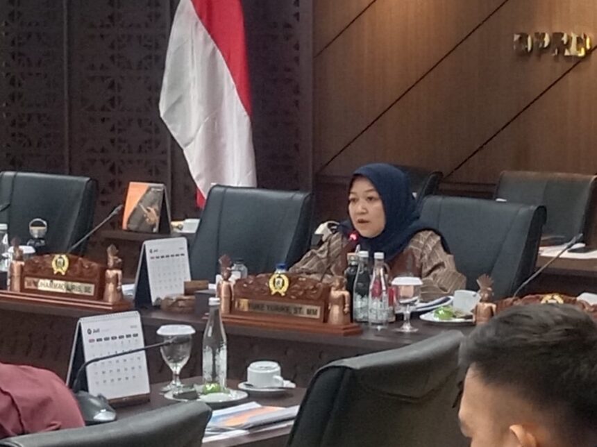Ketua Komisi D DPRD DKI, Yuke Yurike.(Foto Sofian/ipol.id)