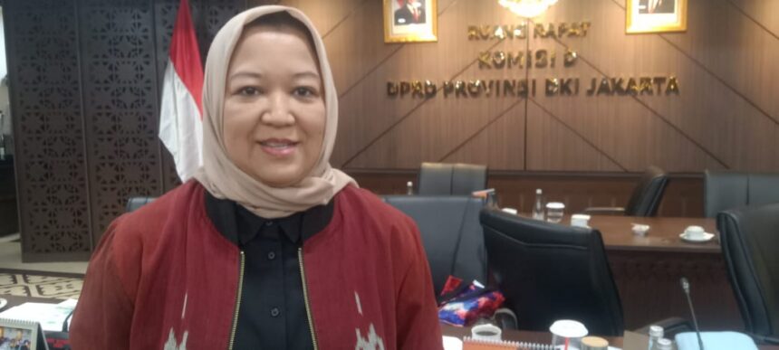 Ketua Komisi D DPRD DKI Jakarta, Yuke Yurike. Foto Sofian Ismanto/ipol.id)