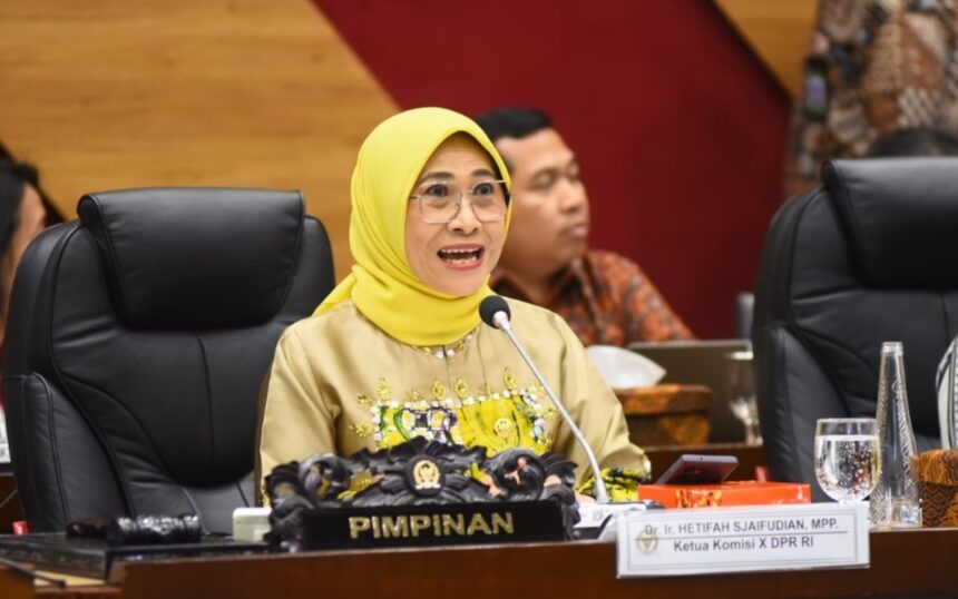 Ketua Komisi X DPR RI, Hetifah Sjaifudian. Foto: Parlementaria