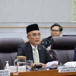 Ketua Komisi VIII DPR RI Marwan Dasopang saat memimpin rapat kerja Komisi VIII DPR RI bersama Mente20260708082246