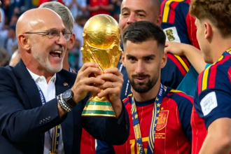 Pelatih Spanyol Luis de la Fuente. Foto: Tangkapan layar X
