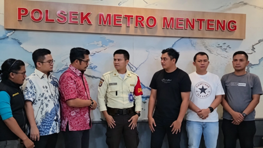 Satpam Bundaran HI dan Sopir Alphard berdamai. Foto: ipol.id