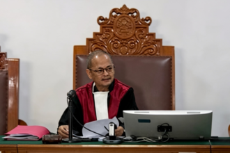 Sidang Praperadilan Lodewyk Pusung. Foto: ipol.id