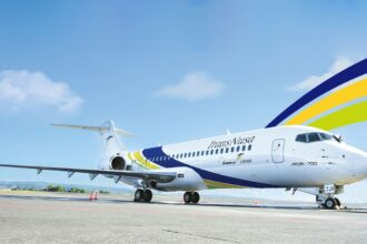 Pesawat COMAC C909 TransNusa 1