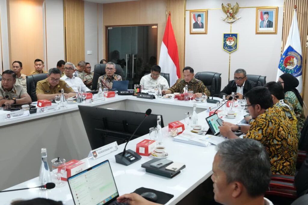 Anggaran Rehab-Rekon Mulai Didistribusikan, Kasatgas Tito Minta K/L Informasikan Rencana Program kepada Kepala Daerah 2 SA3